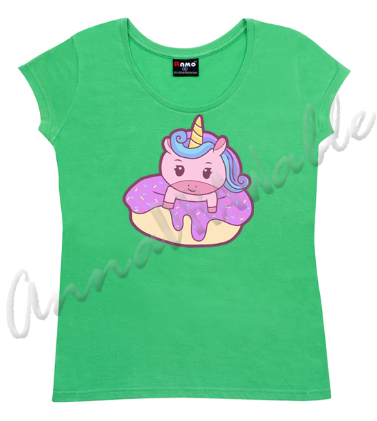 LADIES UNICORN T-SHIRT