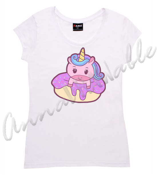 LADIES UNICORN T-SHIRT